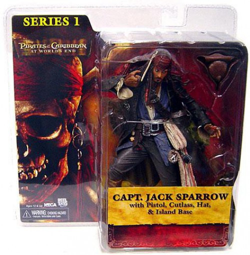 NECA Pirates of the Caribbean At Worlds End Series 1 Captain Jack
