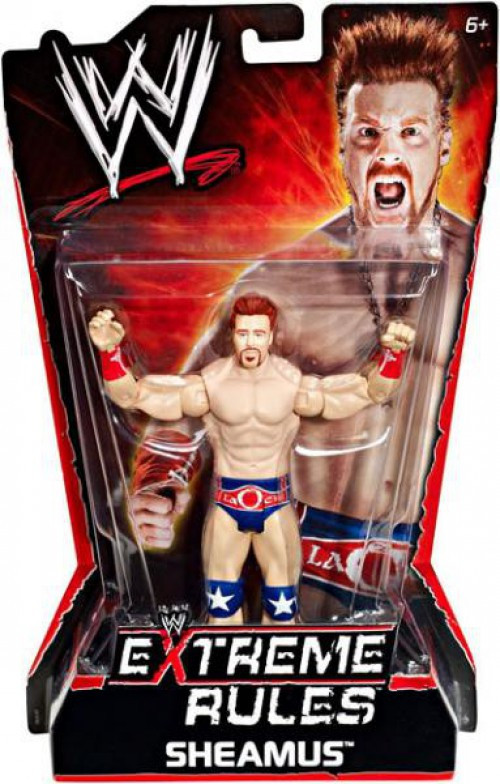 WWE Wrestling Extreme Rules Sheamus Action Figure Mattel Toys ToyWiz