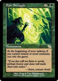Magic The Gathering Judgment Single Card Rare Epic Struggle 112 ToyWiz