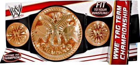 WWE Wrestling WWE Tag Team Championship Kids Replica Belt Mattel Toys