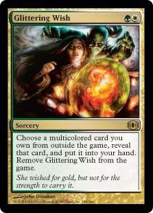 Magic The Gathering Future Sight Single Card Rare Glittering Wish 156
