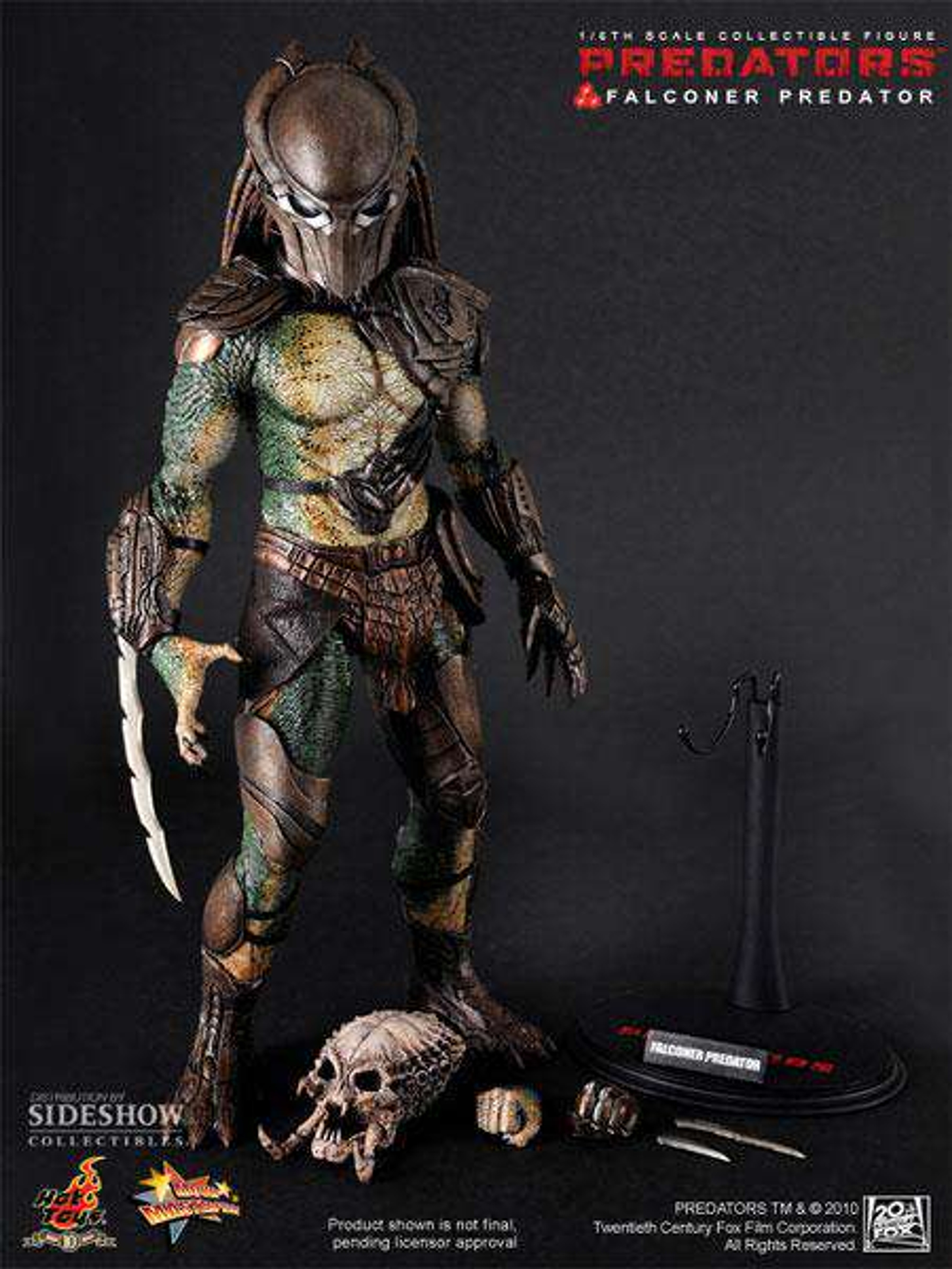 Predators Movie Masterpiece Falconer Predator 16 Collectible Figure Hot