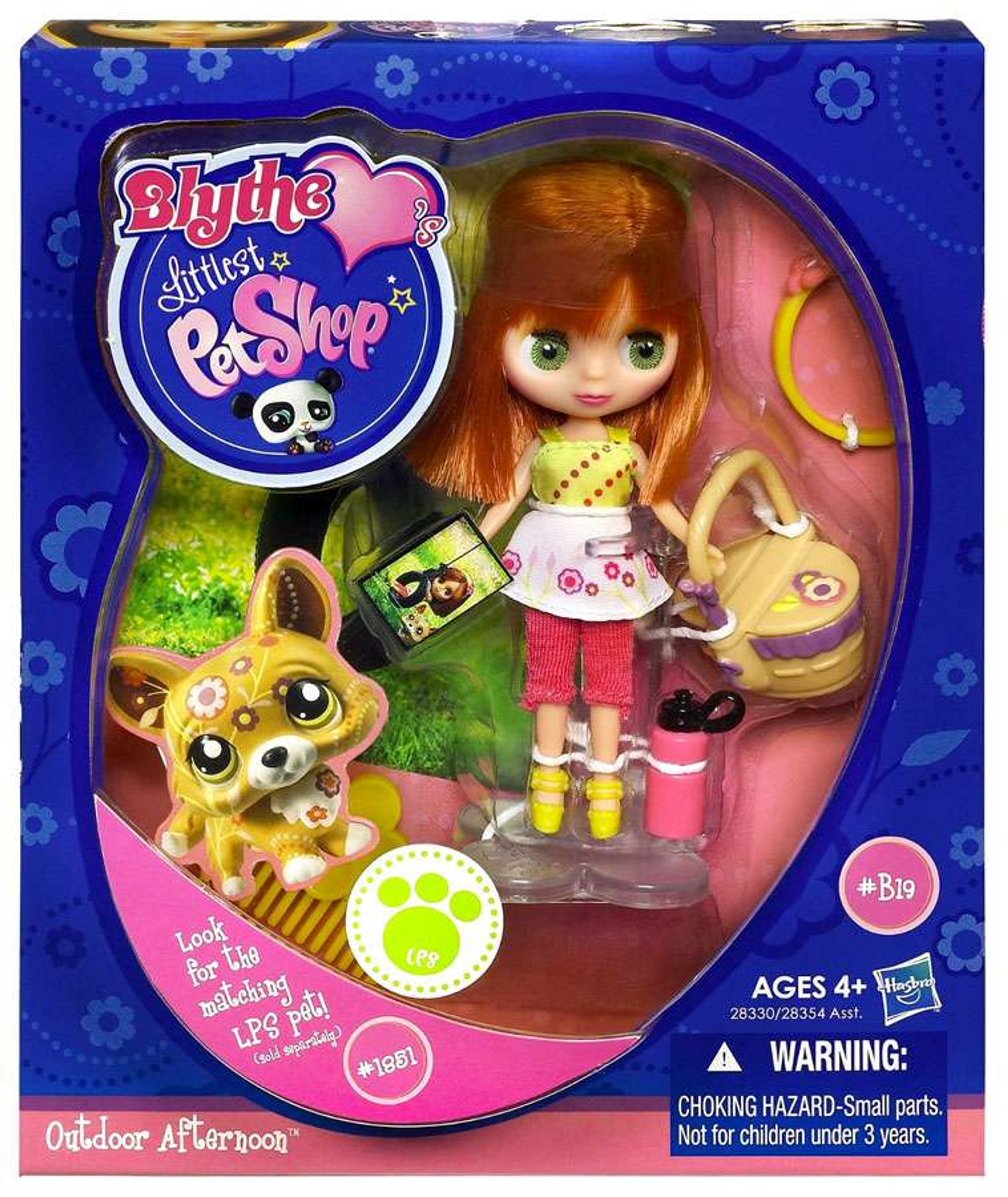 Littlest Pet Shop Blythe Loves Singles Series 1 Outdoor Afternoon Doll