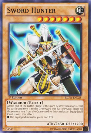 YuGiOh Legendary Collection 4 Joeys World Single Card Common Sword