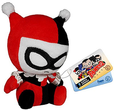 Funko Mopeez Peluche Harley Quinn DC Comics - Altezza 4,5 Pollici (circa 11,5 Cm), Con Peso Alla Base, Multicolore, Collezionabile - 4