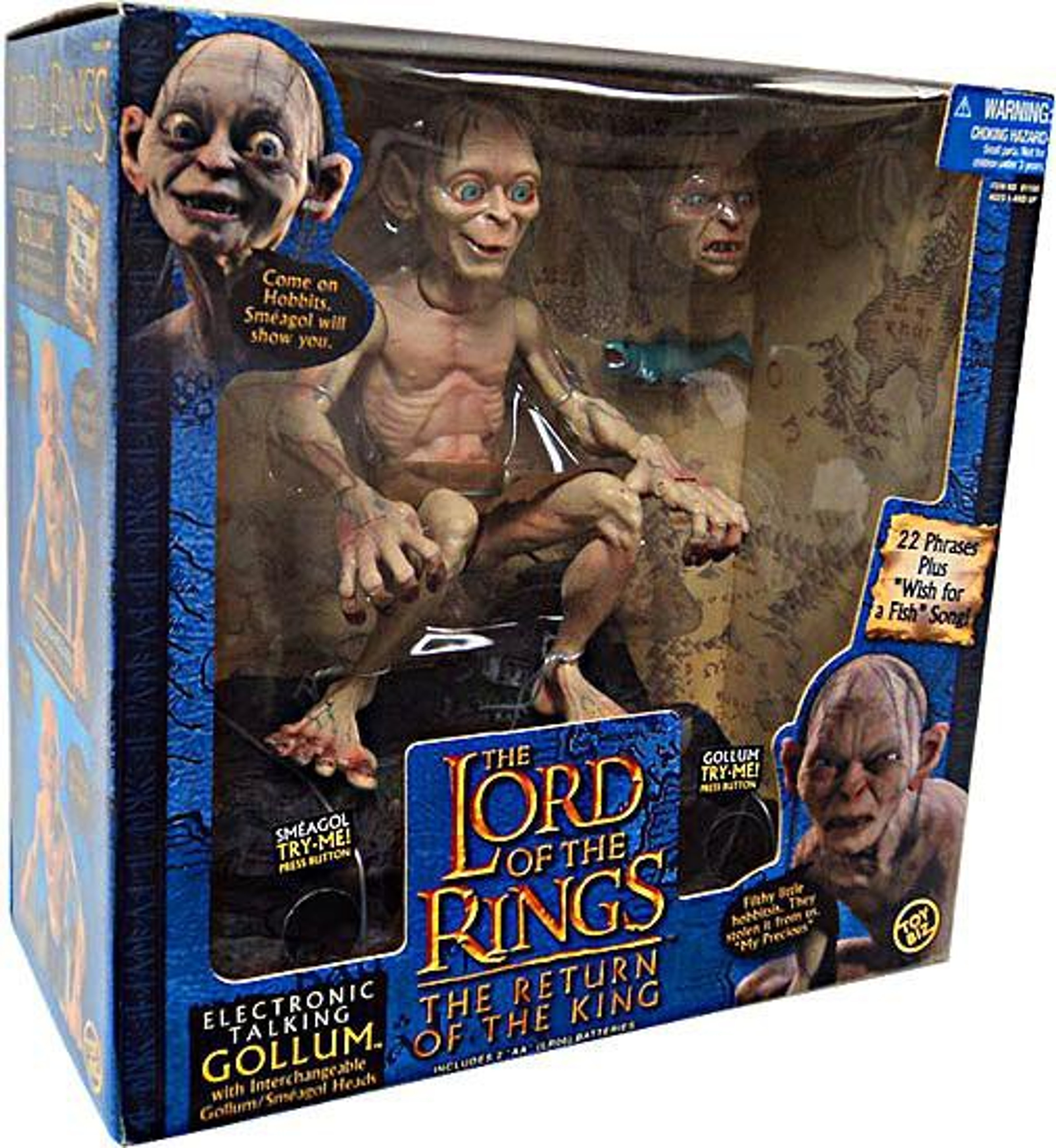 lord of the rings toys action figures gollum