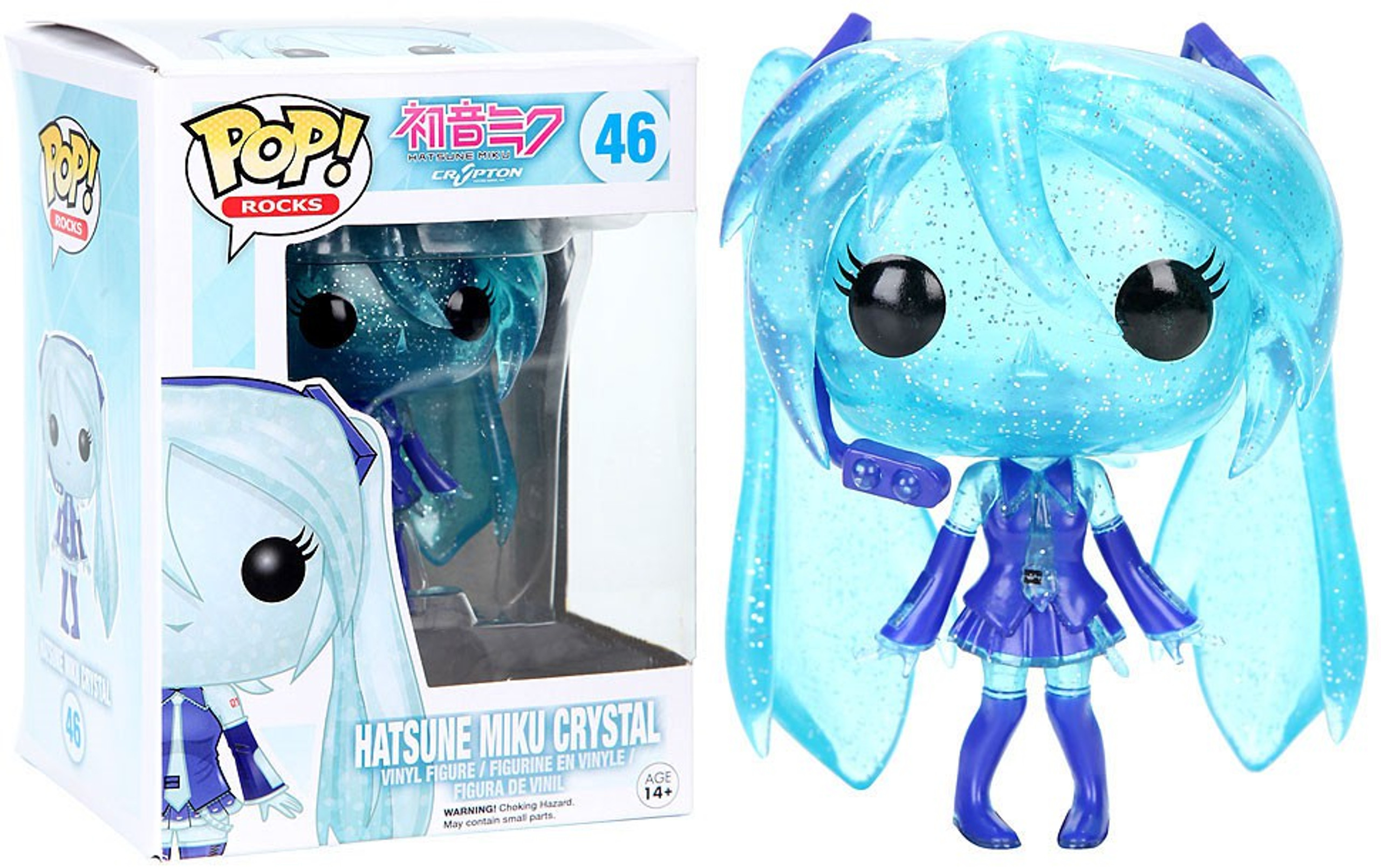 Funko Vocaloid POP Rocks Hatsune Miku Crystal Exclusive Vinyl Figure 46