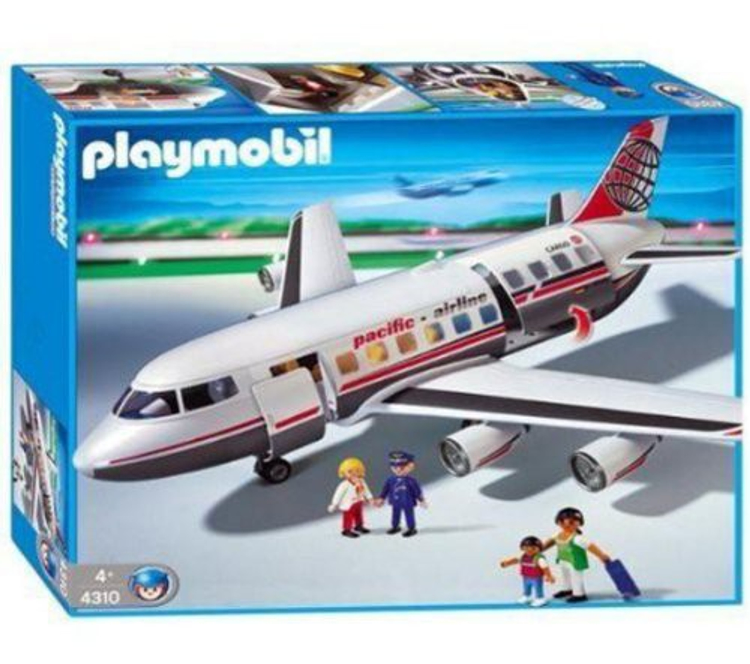 Playmobil Transport Jet Plane Set 4310 - ToyWiz