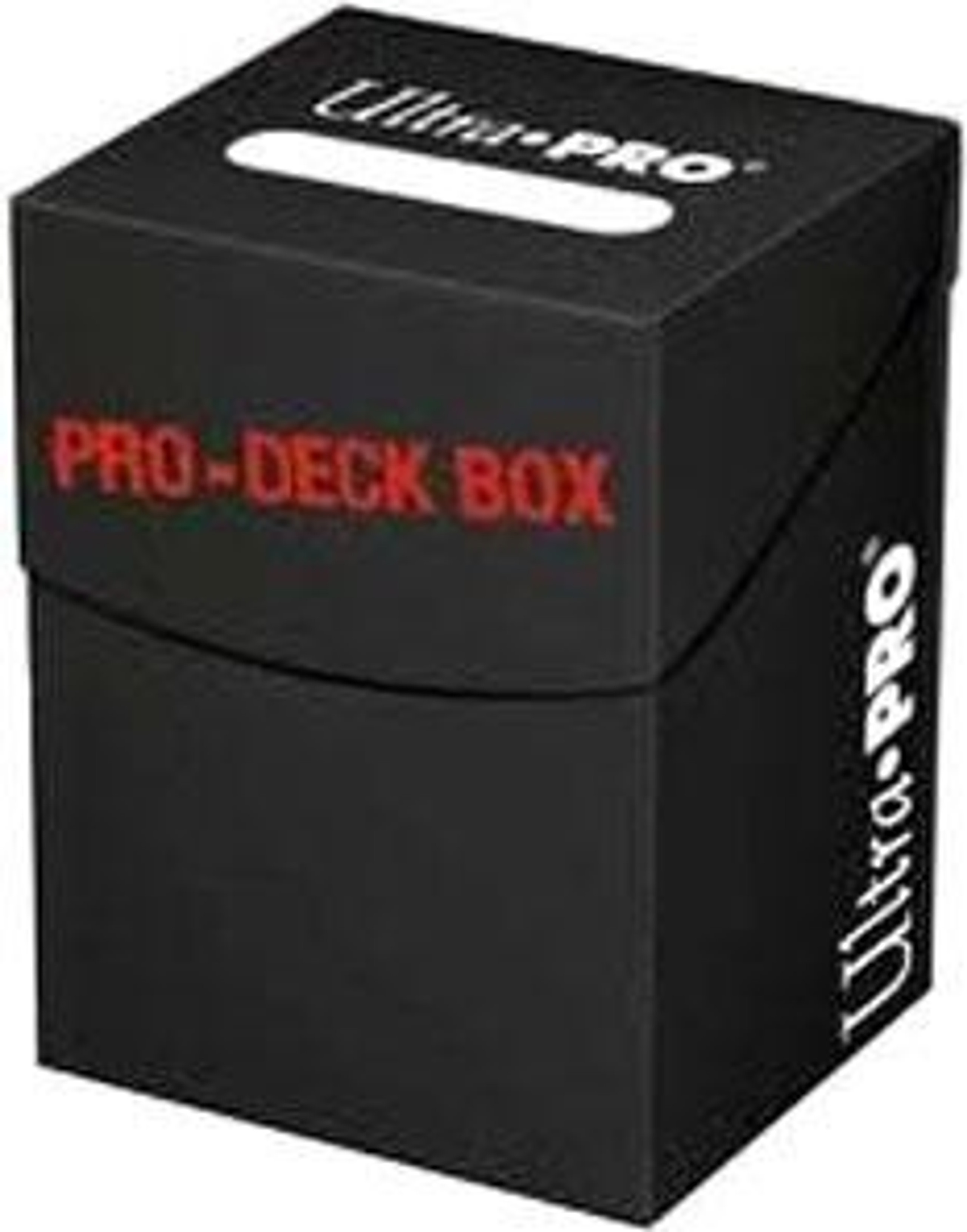 Ultra Pro Card Supplies ProDeck Black Deck Box 100 Count ToyWiz
