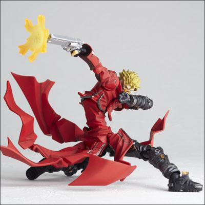 Trigun Yamaguchi Revoltech Vash the Stampede Action Figure 091 Kaiyodo ToyWiz