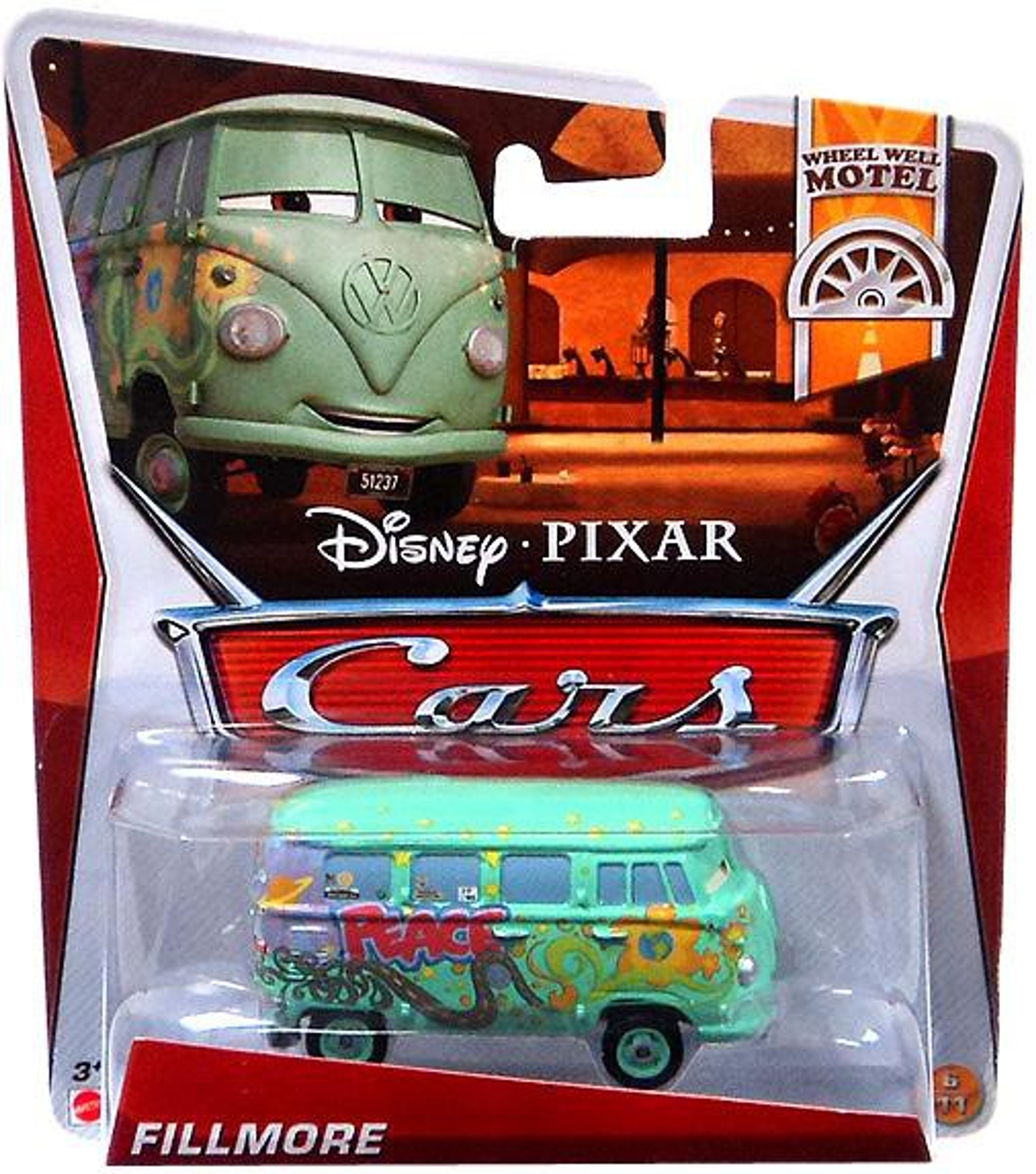Disney Pixar Cars Series 3 Fillmore 155 Diecast Car Mattel Toys ToyWiz