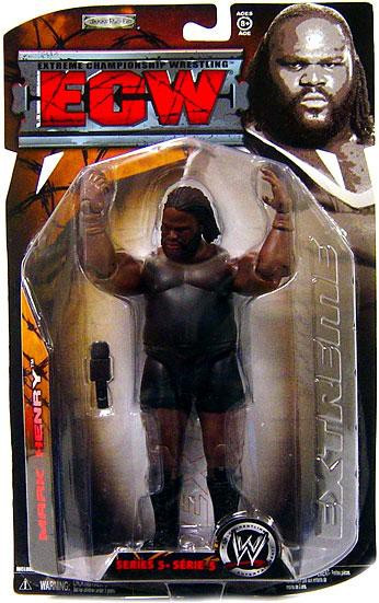 ECW Wrestling ECW Series 5 Mark Henry Action Figure Jakks Pacific ToyWiz