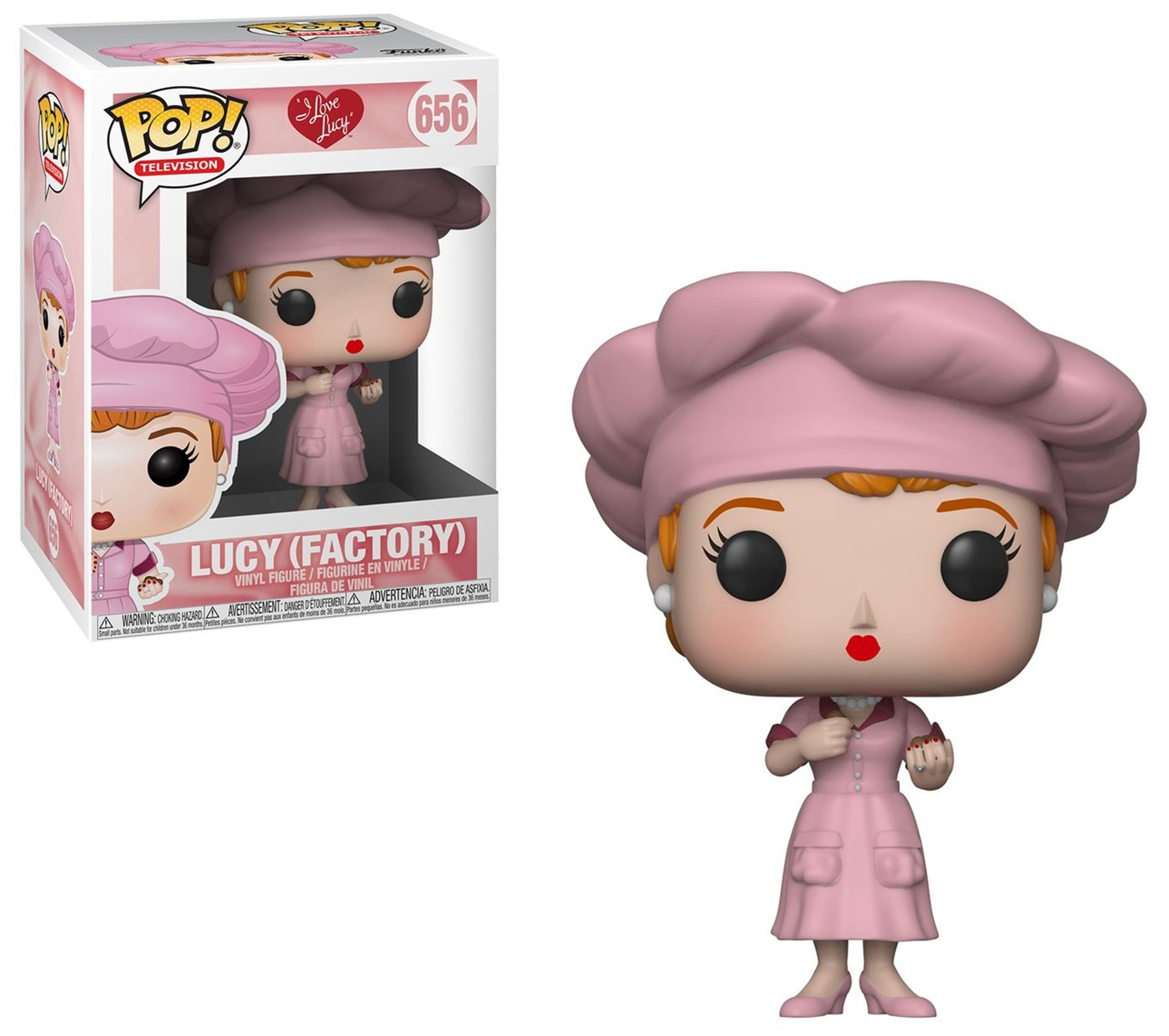 Funko I Love Lucy Pop Television Lucy Factory Vinyl Figure 656 Toywiz 