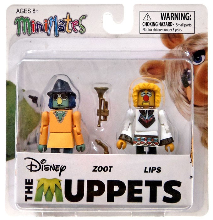The Muppets Minimates Series 1 Zoot Lips 2 Minifigure 2Pack Diamond