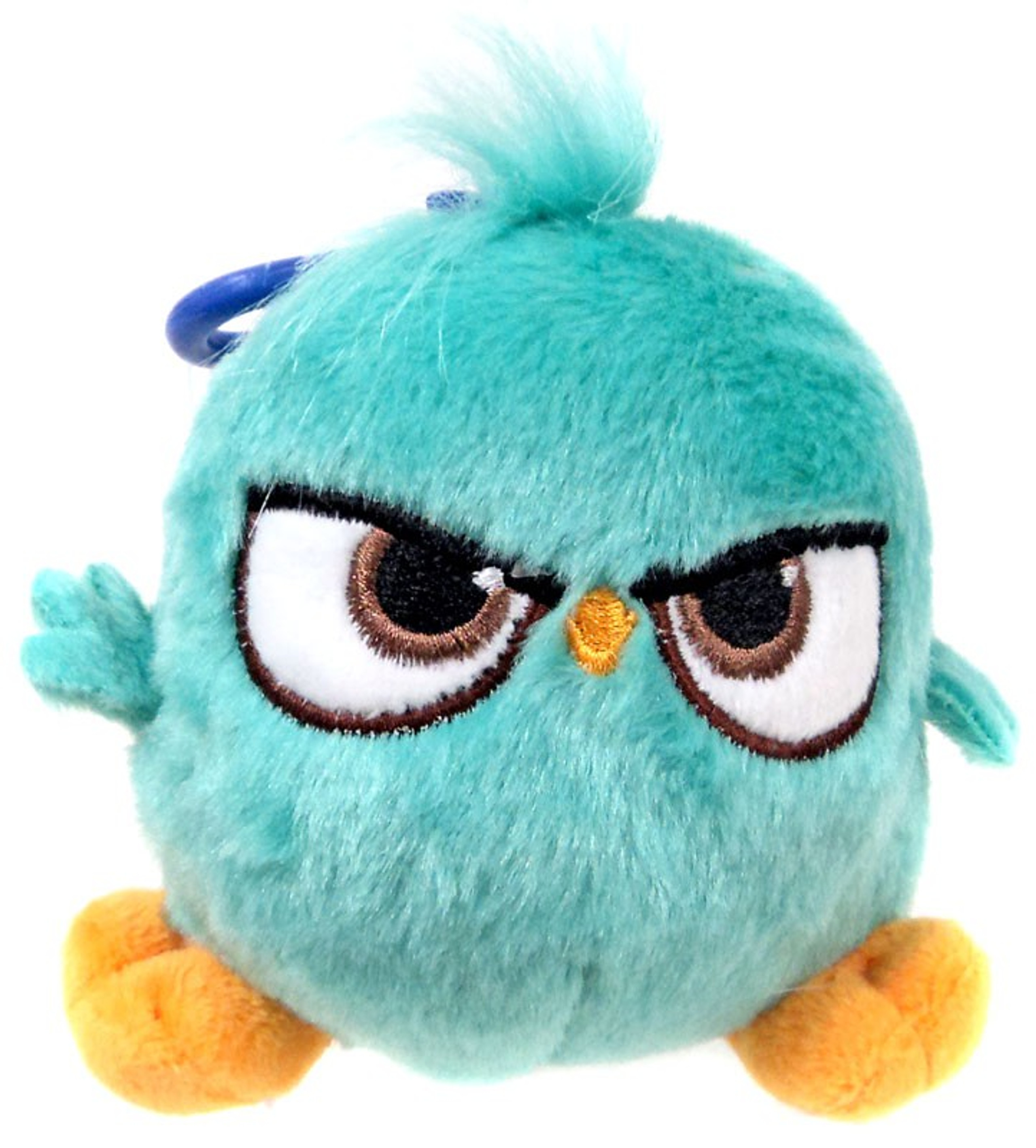 green angry birds plush