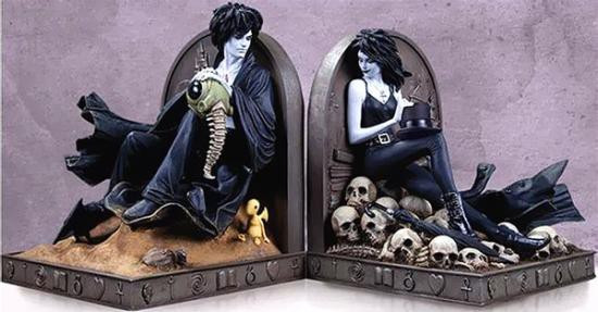 DC Sandman Sandman Death Bookends DC Collectibles ToyWiz