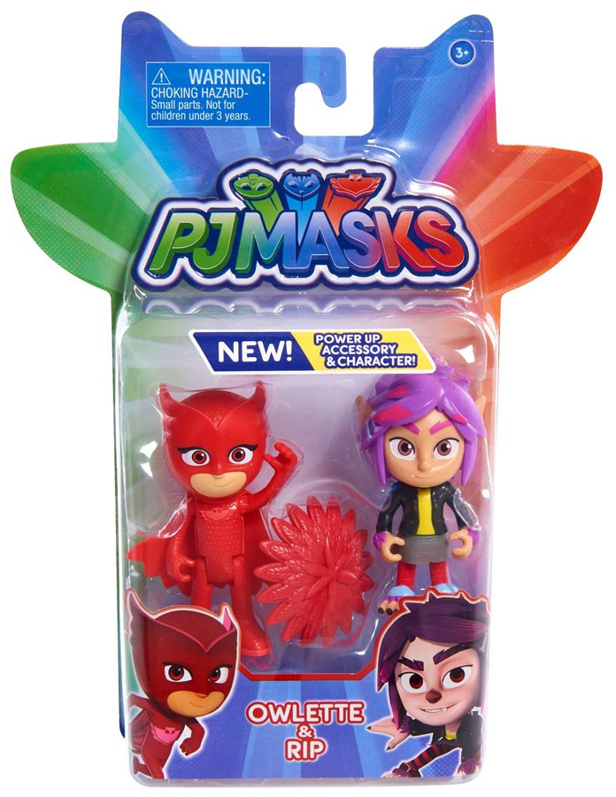 Disney Junior PJ Masks Owlette Rip Action Figure 2Pack Just Play ToyWiz