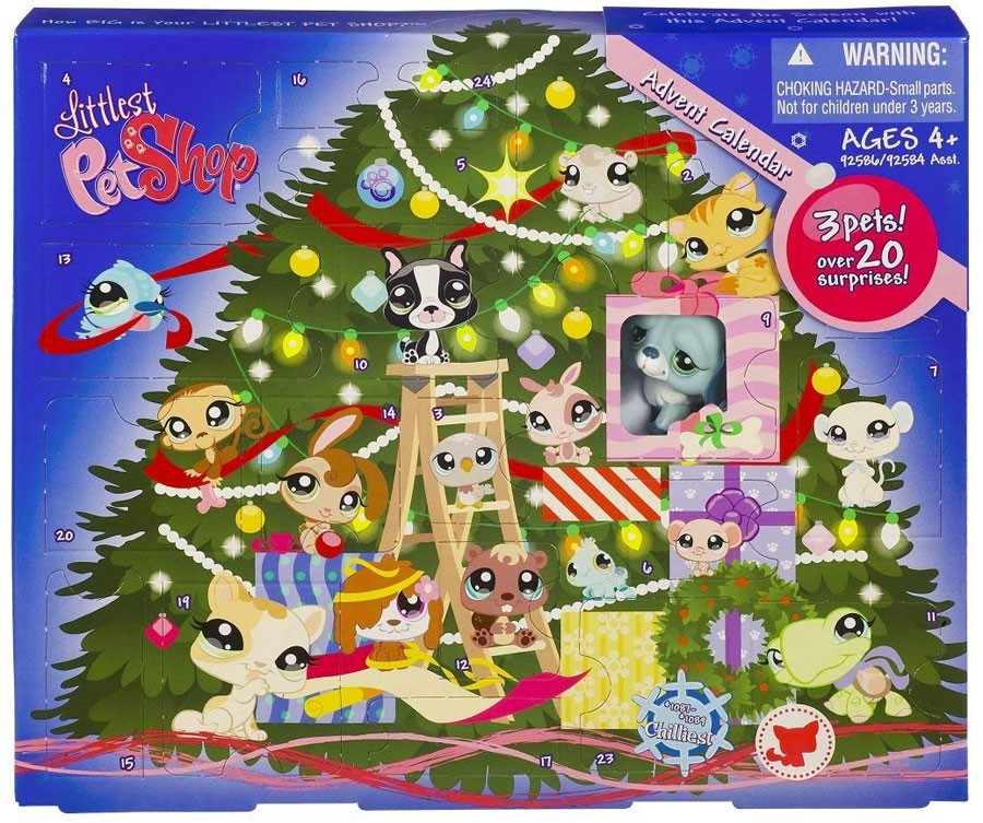 Littlest Pet Shop 2009 Advent Calendar Exclusive Figure Set Hasbro Toys ToyWiz Littlest Pet Shop 2009 Advent Calendar Exclusive Figure Set Hasbro Toys ToyWiz