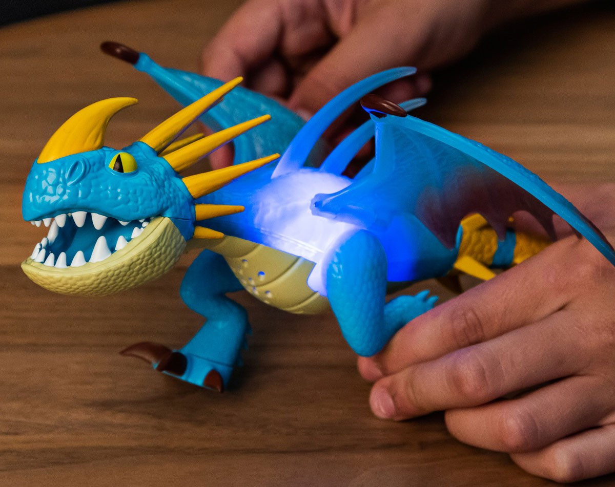 How to Train Your Dragon The Hidden World Stormfly Deluxe Action Figure Lights Sounds Spin