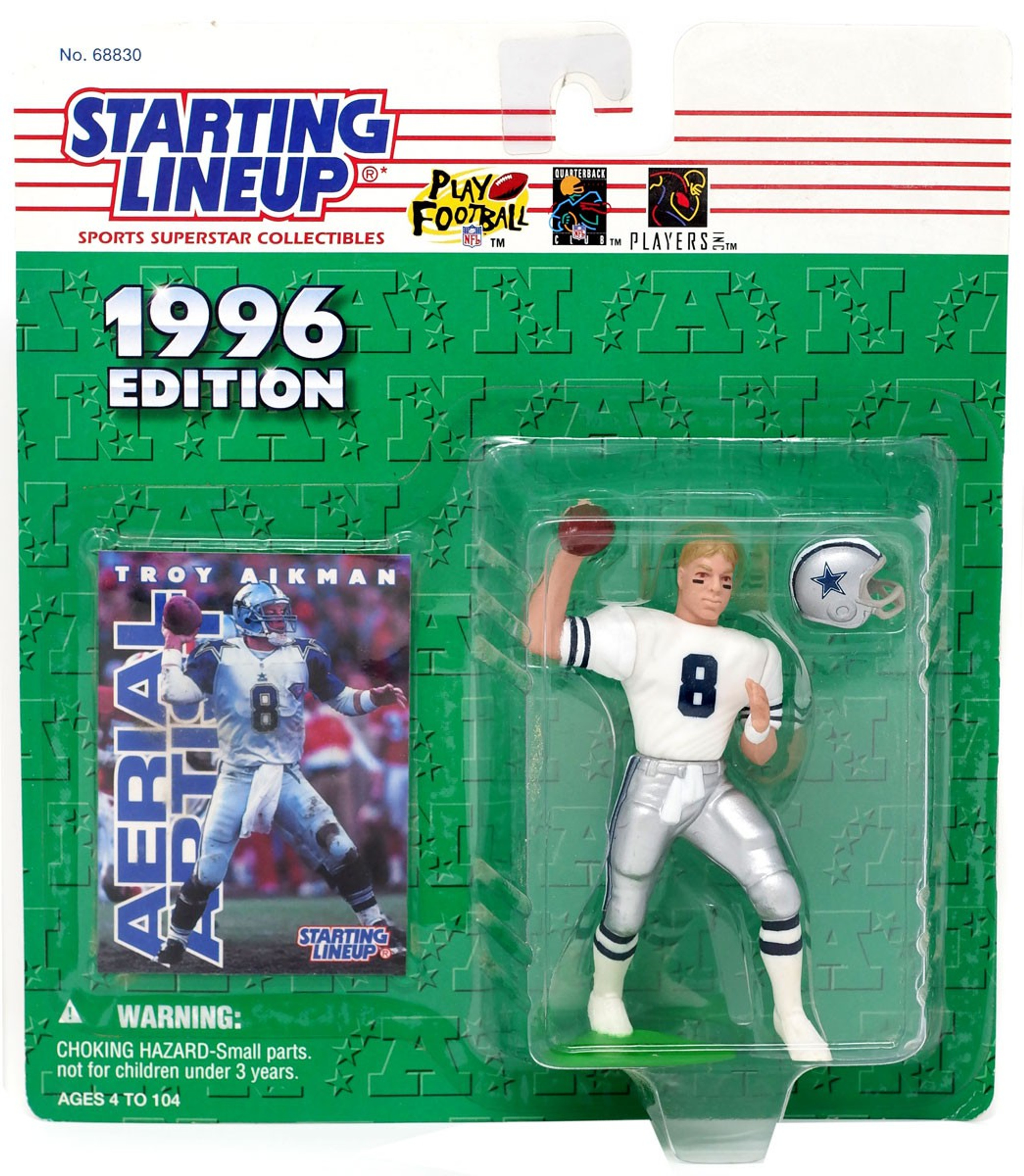 NFL Starting Lineup Troy Aikman Action Figure Kenner ToyWiz nfl-starting-lineup-troy-aikman-action-figure-kenner-toywiz