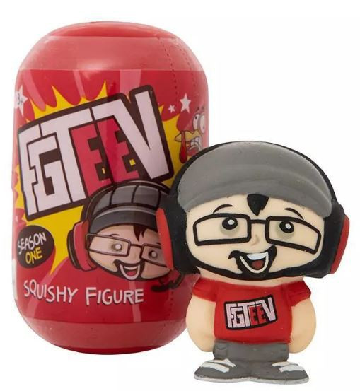 FGTeeV Season 1 Squishy Figure Mystery Pack 1 RANDOM Figure Bonkers Toy