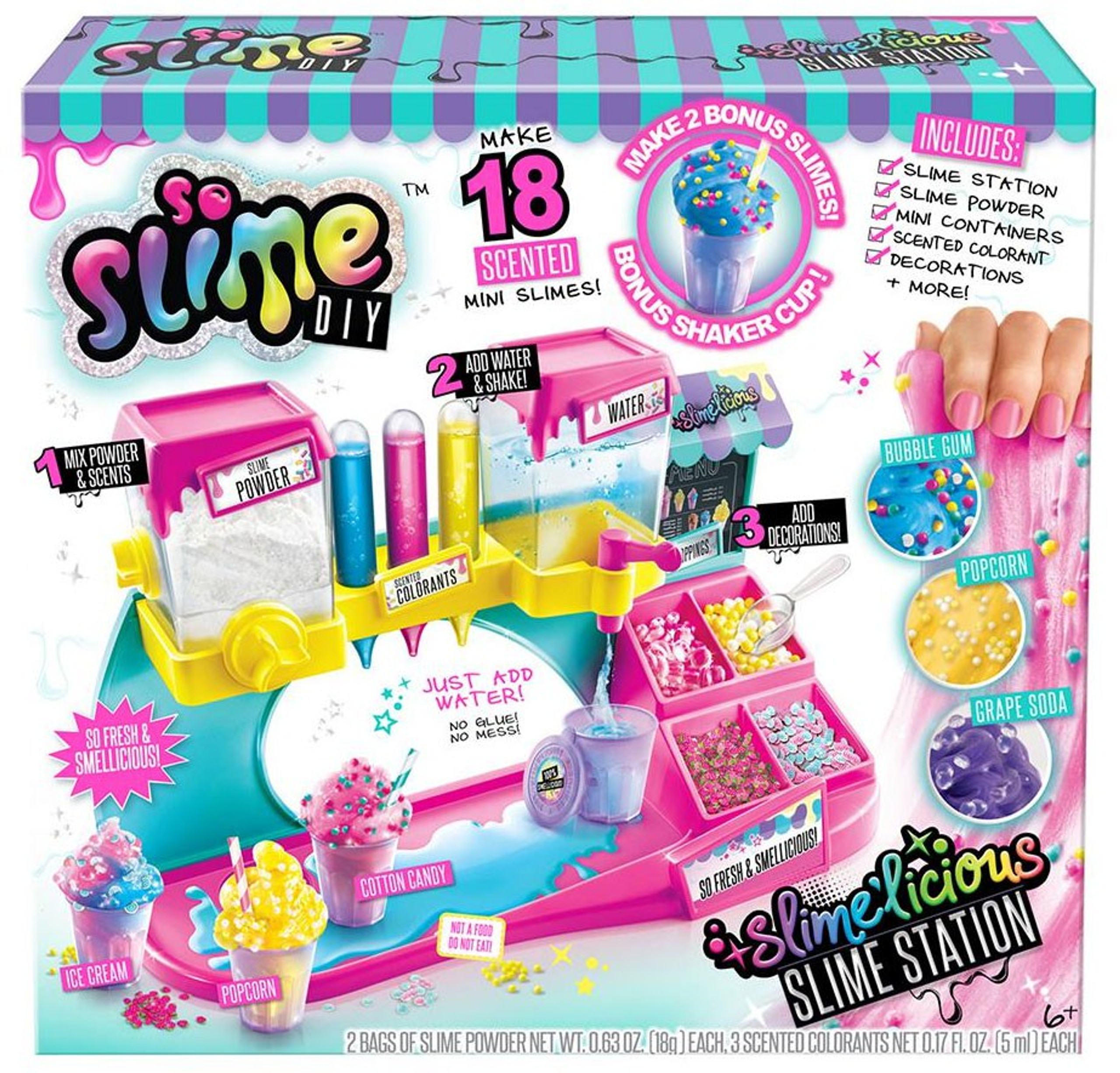 So Slime DIY Slimelicious Slime Station Exclusive Playset Starter Kit