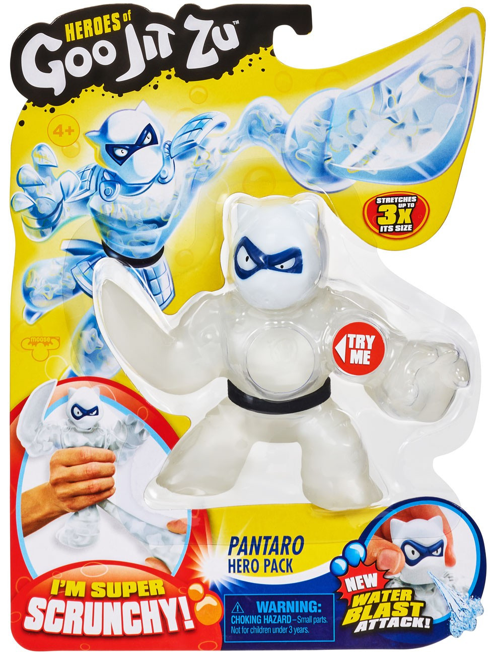 Heroes of Goo Jit Zu Pantaro Action Figure Panther, Version 2, Water