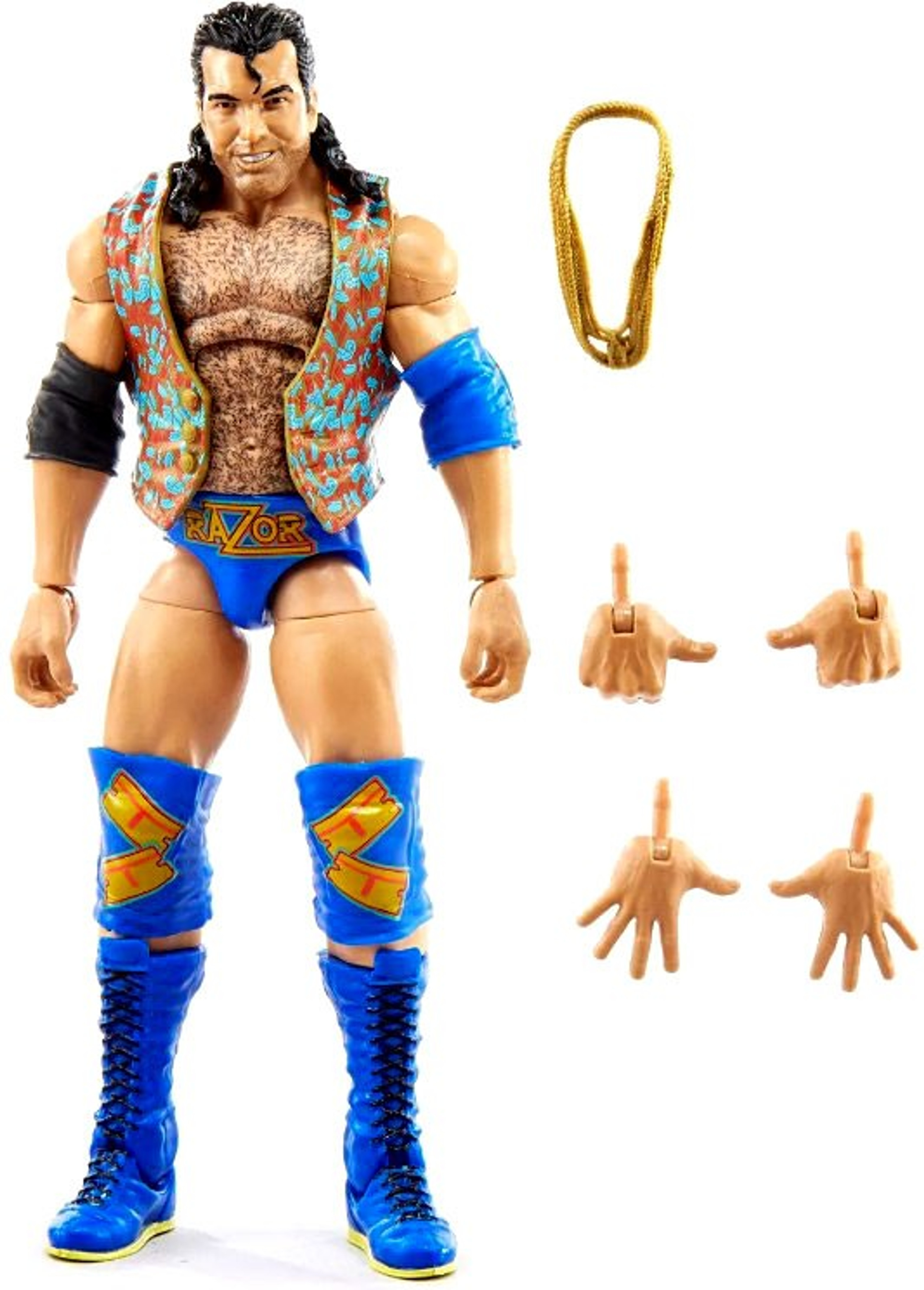 WWE Wrestling Elite Collection Legends Razor Ramon 6 Action Figure