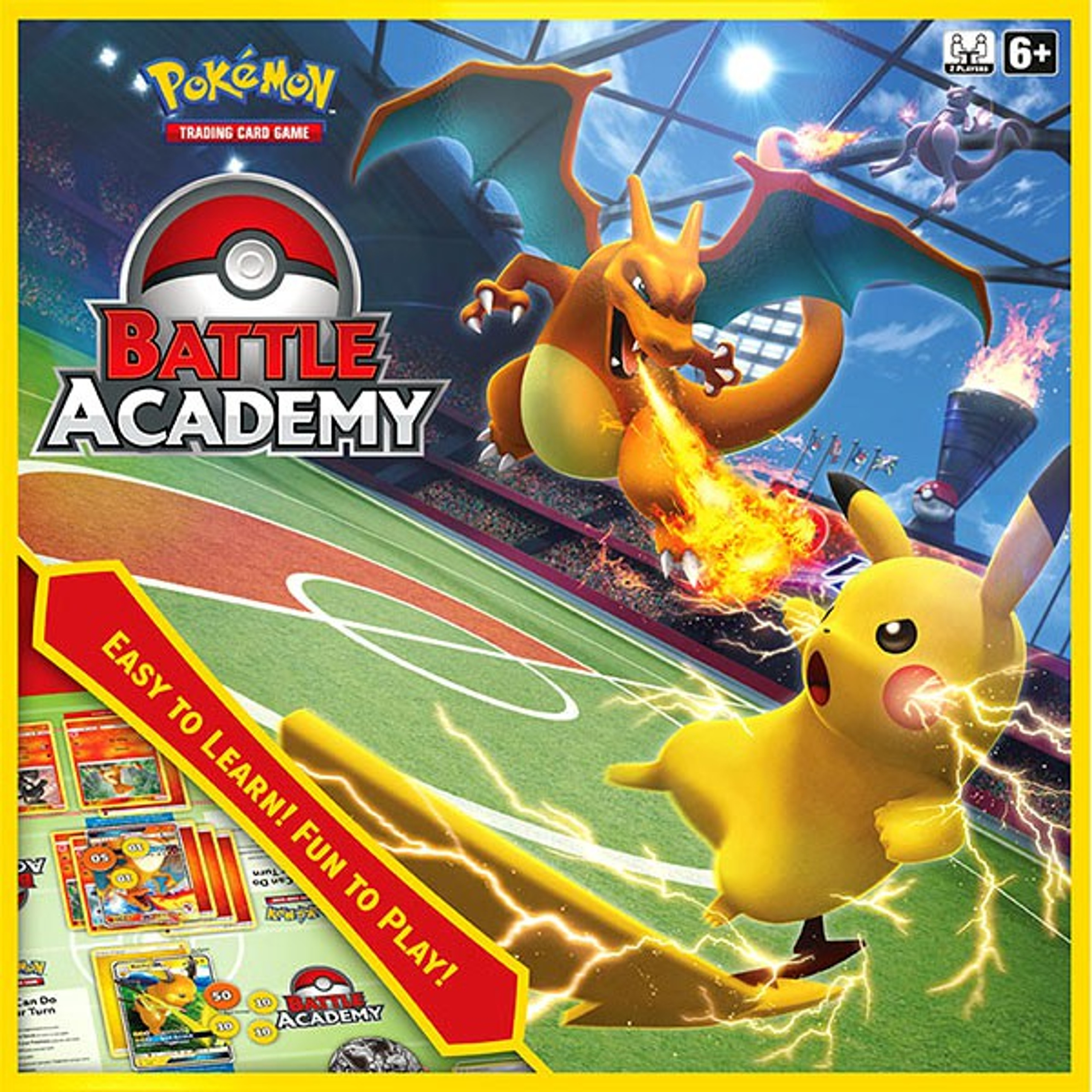 Pokemon Trading Card Game Battle Academy Box 3 Complete Decks Featuring