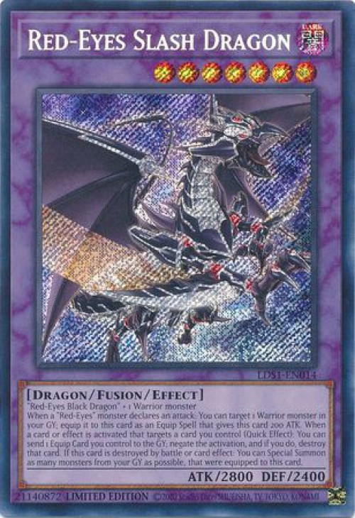 YuGiOh Legendary Duelists Season 1 Single Card Secret Rare RedEyes