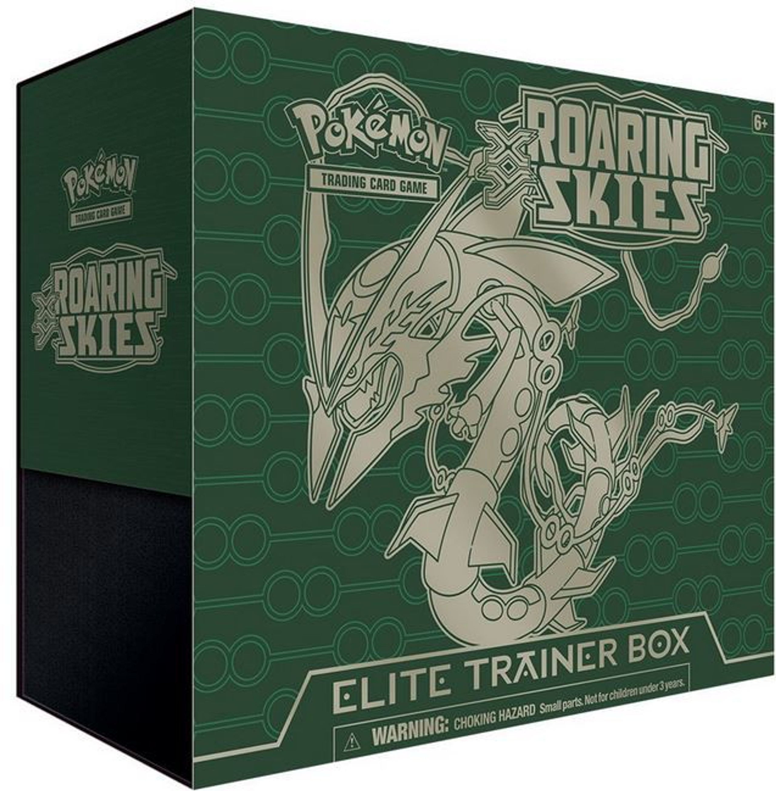 Pokemon Trading Card Game XY Roaring Skies Rayquaza Elite Trainer Box 8 ...
