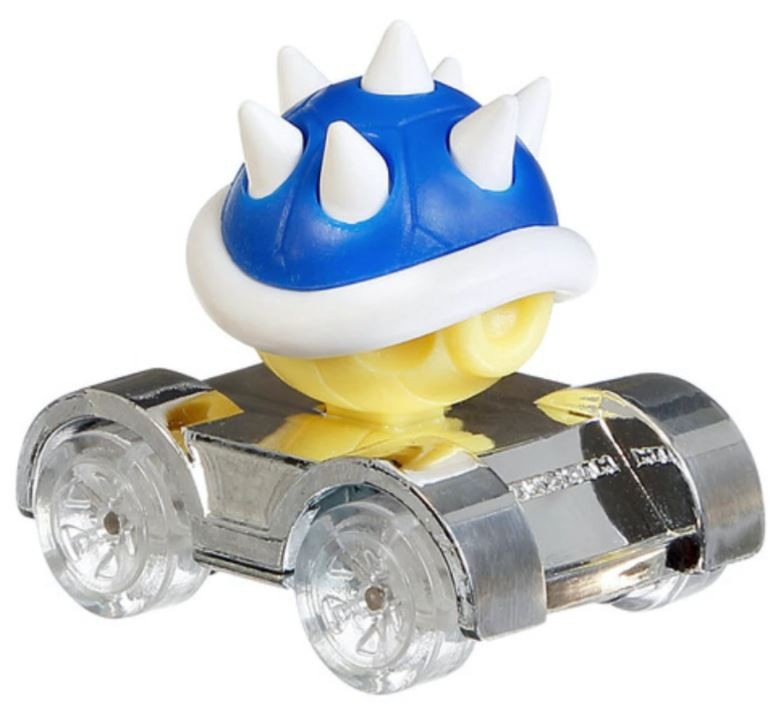 Hot Wheels Mario Kart Series 3 Blue Spiny Shell 318 Diecast Car Loose