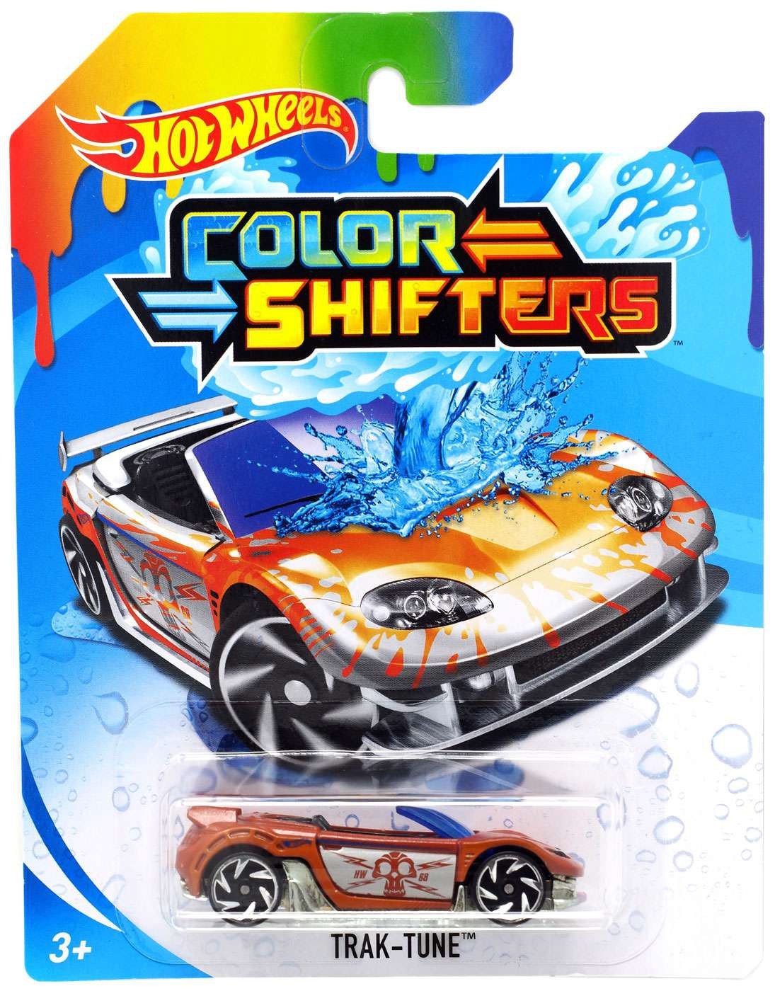 Hot Wheels Color Shifters Trak-Tune Diecast Car 2019, Loose Mattel - ToyWiz