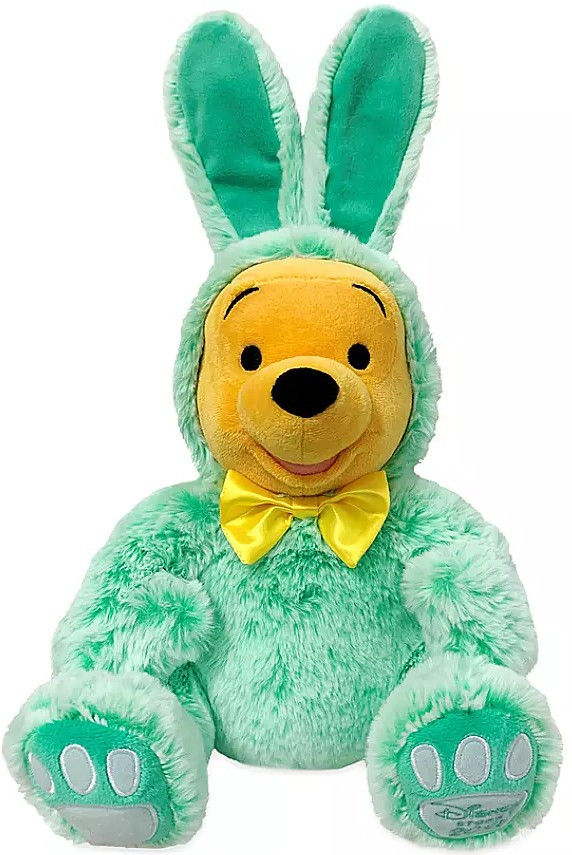 Disney 2021 Easter Winnie the Pooh Exclusive 15 Plush Green Easter