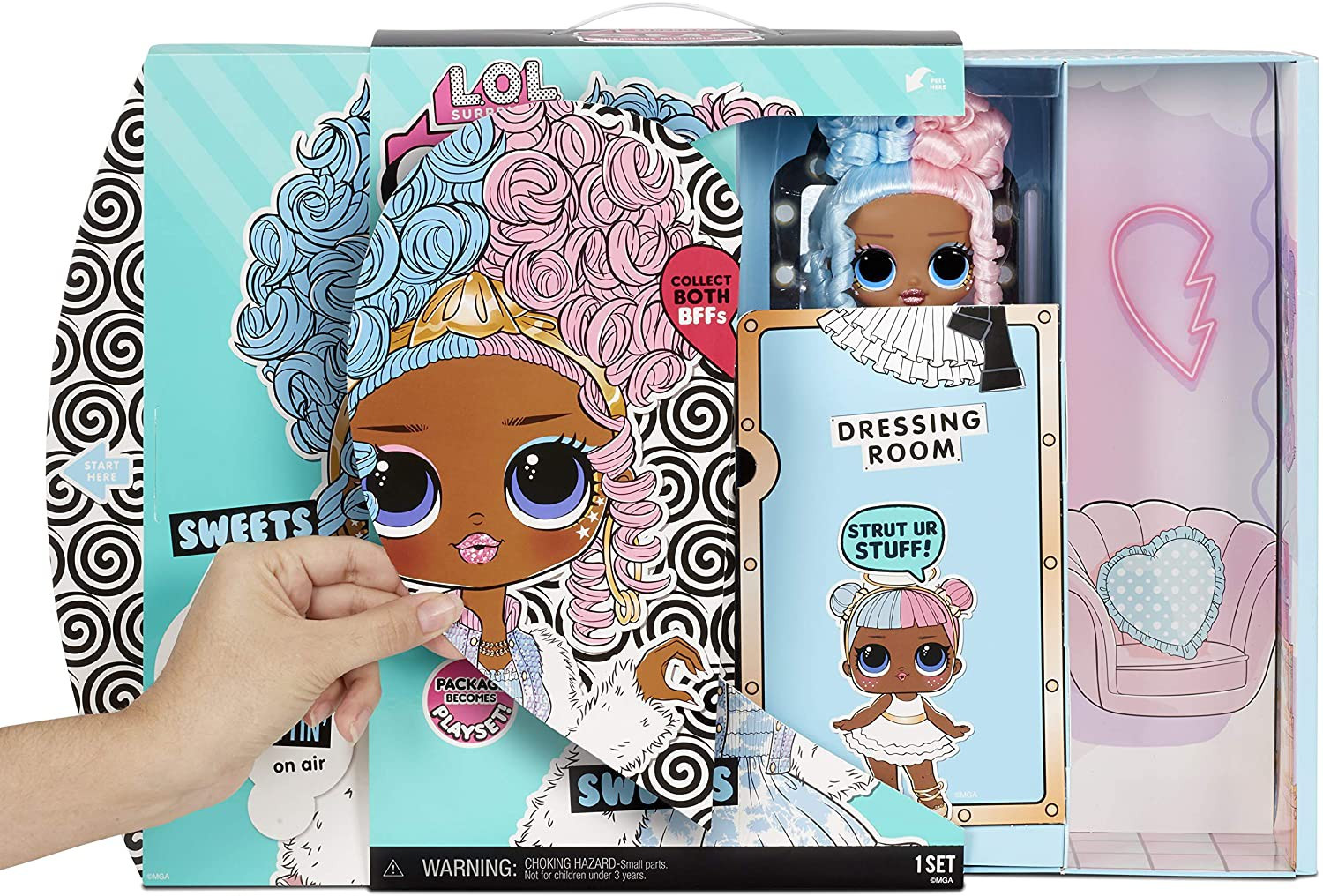 LOL Surprise OMG Series 4 Sweets Fashion Doll MGA Entertainment ToyWiz