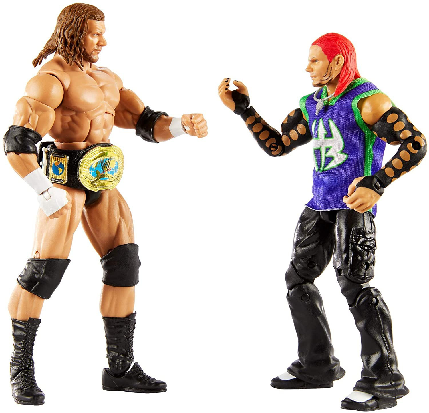 WWE Wrestling Elite Collection Triple H Jeff Hardy 7 Action Figure 2