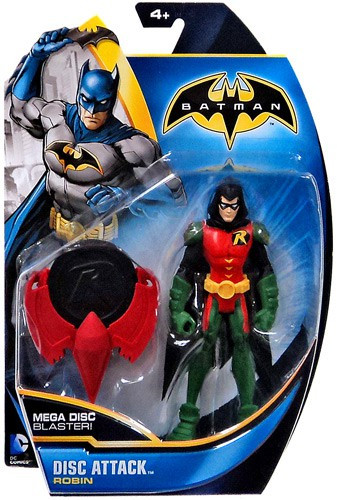 Batman Robin Action Figure Disc Attack Mattel Toys ToyWiz