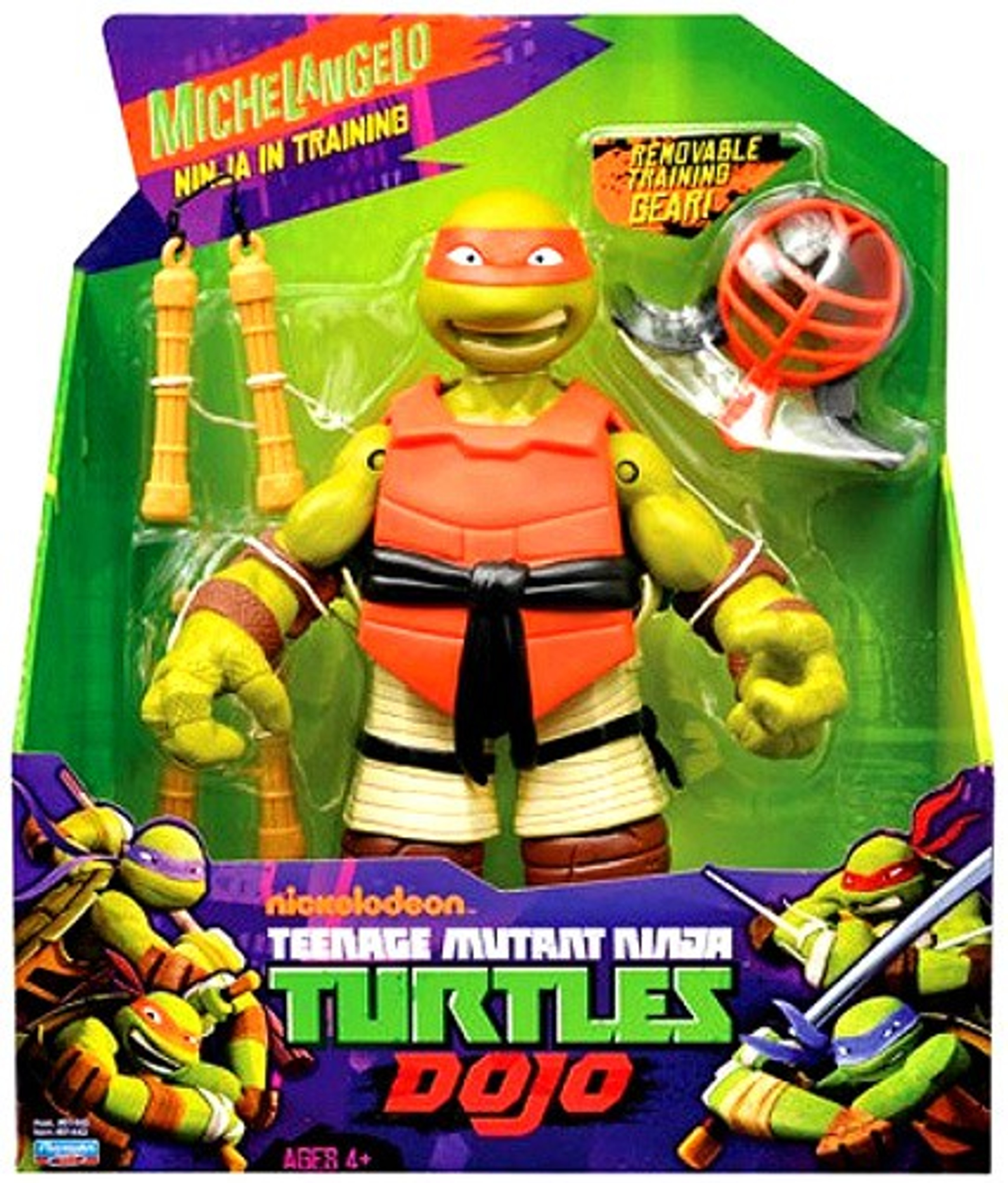 Teenage Mutant Ninja Turtles Nickelodeon Dojo Michelangelo 11 Action ... - Apie1xbon  00439.1516122738