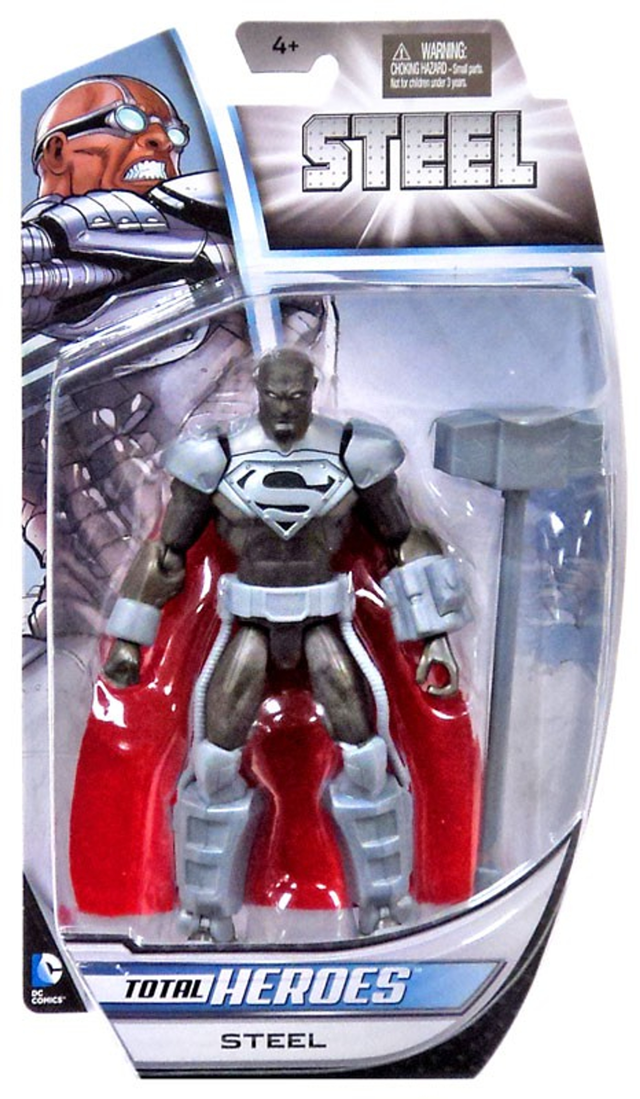 DC Total Heroes Steel 6 Action Figure Mattel Toys ToyWiz