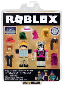 Celebrity Collection Top Roblox Runway Model Action Figure 2-Pack