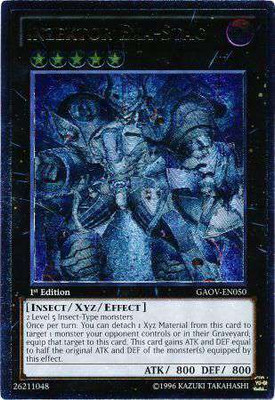 Yu-Gi-Oh! - Xyz Unit (GAOV-EN062) - Galactic Overlord - 1st Edition - Rara Ultimate