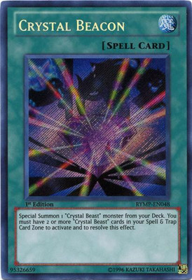 Yu-Gi-Oh! Crystal Promise RYMP-EN052 – Ra Yellow Mega-Pack 1st Edition – Rara Segreta - 3