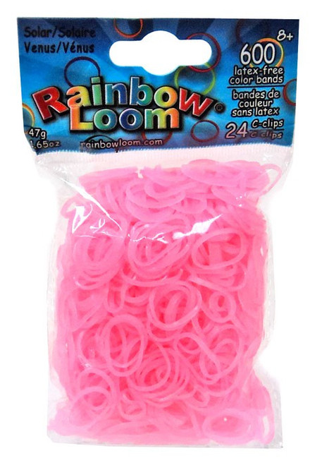 Rainbow Loom Solar UV Color Changing Venus Rubber Bands Refill Pack [600 Count]