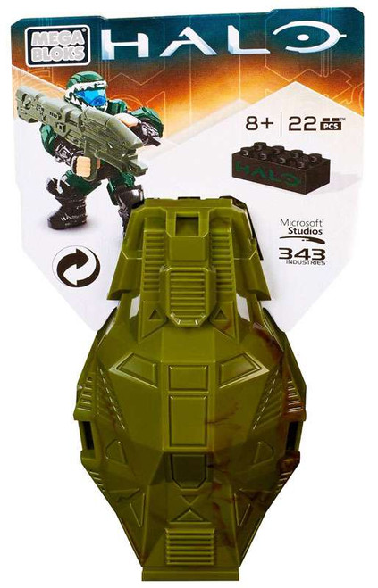 Mega Bloks Halo Metallic Odst Drop Pod Set 97354 Toywiz - halo odst pod drop roblox kitchen oasis