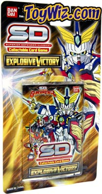 Gundam SD Collectible Card Game Explosive Victory Booster Pack [9 Cards]