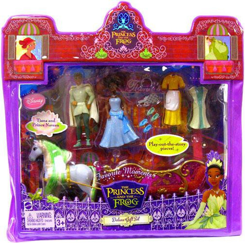 princess and the frog figure set