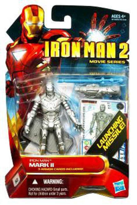 Iron Man 2 Figurine Power Assault Armor N°4 Concept Séries Marvel 2009 Hasbro 