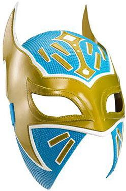 Wwe Wrestling Costumes Sin Cara Replica Mask White Blue Mattel Toys Toywiz - yellow paintball mask roblox