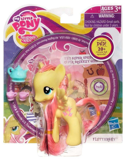My Little Pony Friendship is Magic DVD Packs Fluttershy Figure