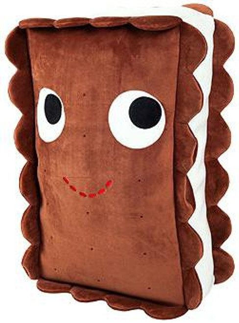 Yummy World Sandy Neapolitan Ice Cream Sandwich 16 Large Plush Kidrobot Toywiz - roblox ice cream sandwich hat